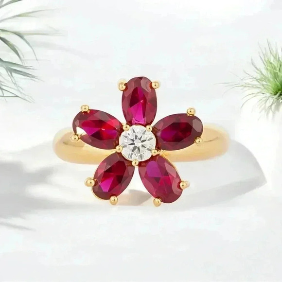 🇨🇦🆕5th Avenue Women’s Floral Ring - Picture 1 of 14